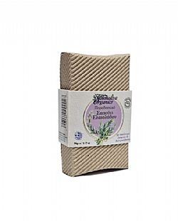 Σαπούνι Ελιάς με Εκχύλισμα Δάφνης & Δενδρολίβανο | 90gr