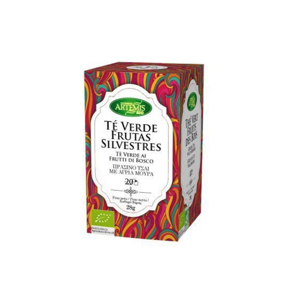 Πράσινο τσάι με φρούτα του δάσους (20 φακ.)