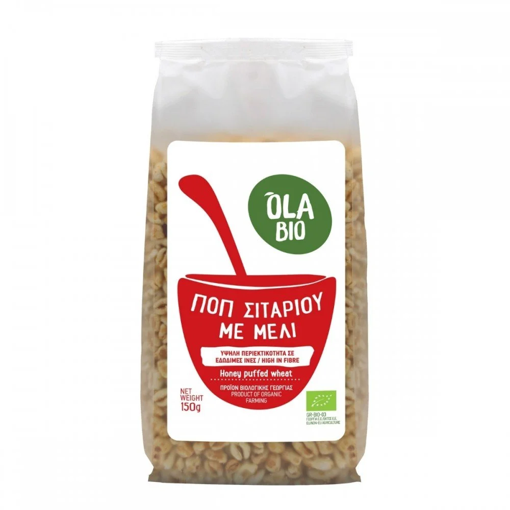 Ποπ σιτάρι με μέλι 150γρ