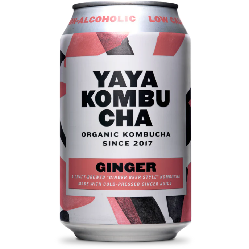 Yaya Κομπούχα με Τζίντζερ | 330ml 