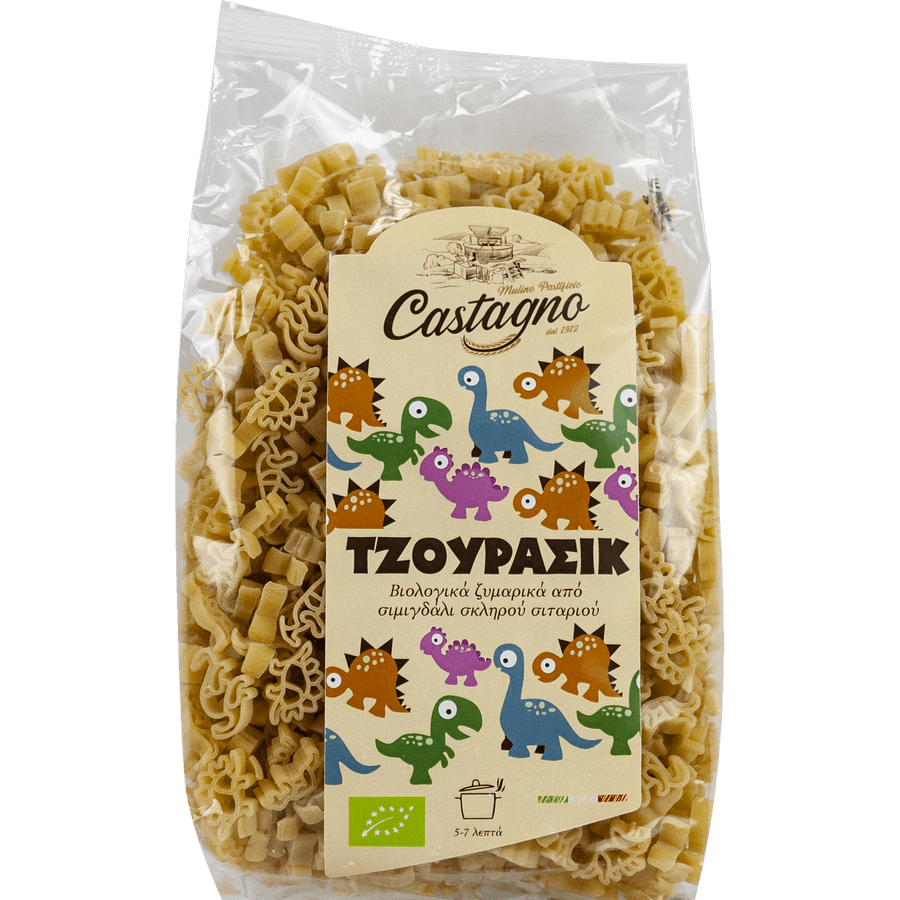 Παιδικά Ζυμαρικά Δεινοσαυράκια Castagno | 500gr