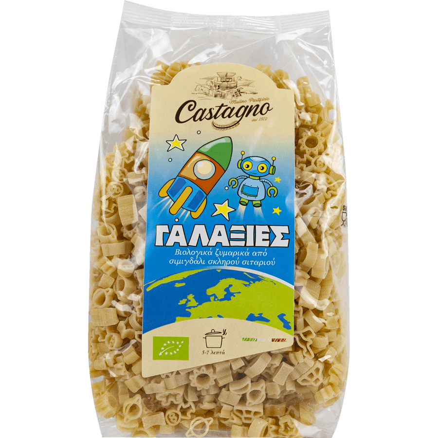 Παιδικά Ζυμαρικά Γαλαξίες Castagno | 500gr