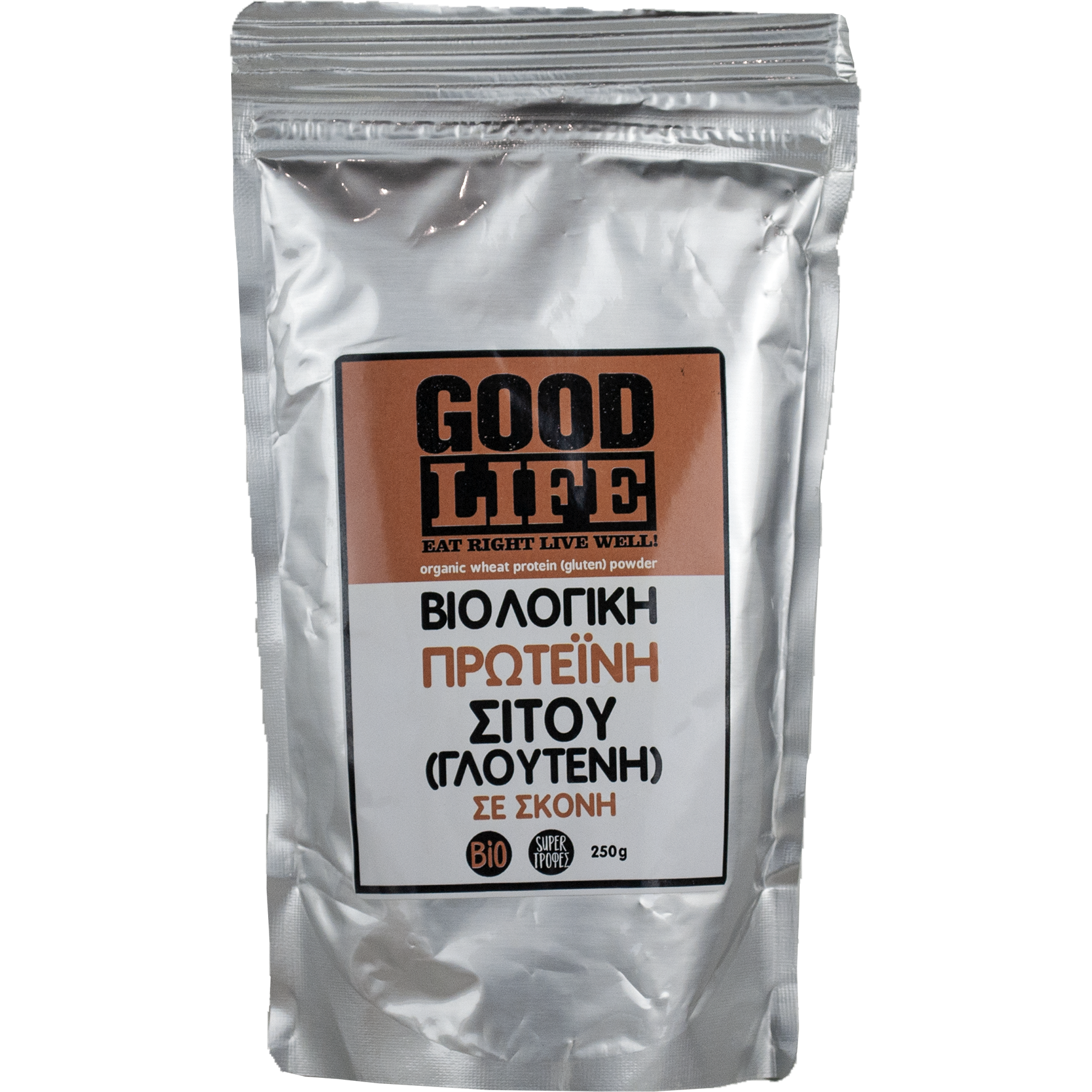 Πρωτεΐνη Σίτου (Γλουτένη) Σκόνη Good Life | 250gr 