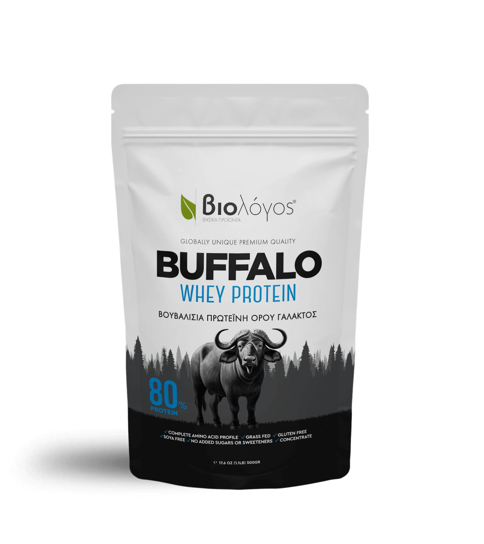 Πρωτεΐνη Buffalo Whey | 500gr