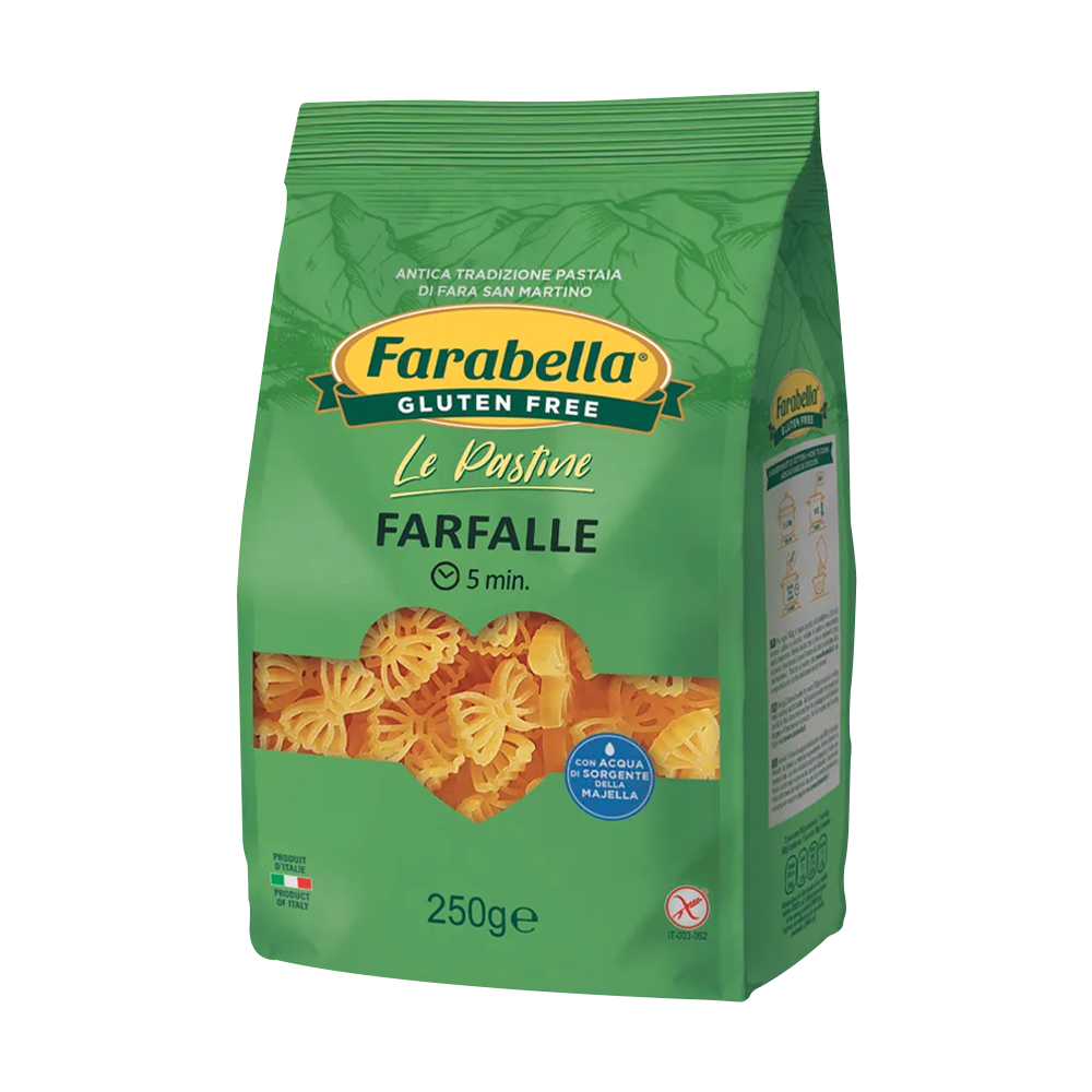 Φιογκάκια (Πεταλούδες, Farfalle) από Καλαμπόκι και Ρύζι | 250gr