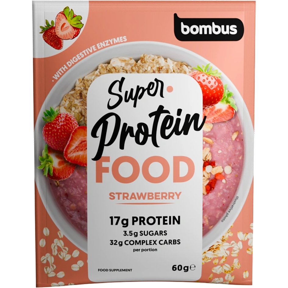 Πόριτζ Πρωτεΐνης με Φράουλα 60gr