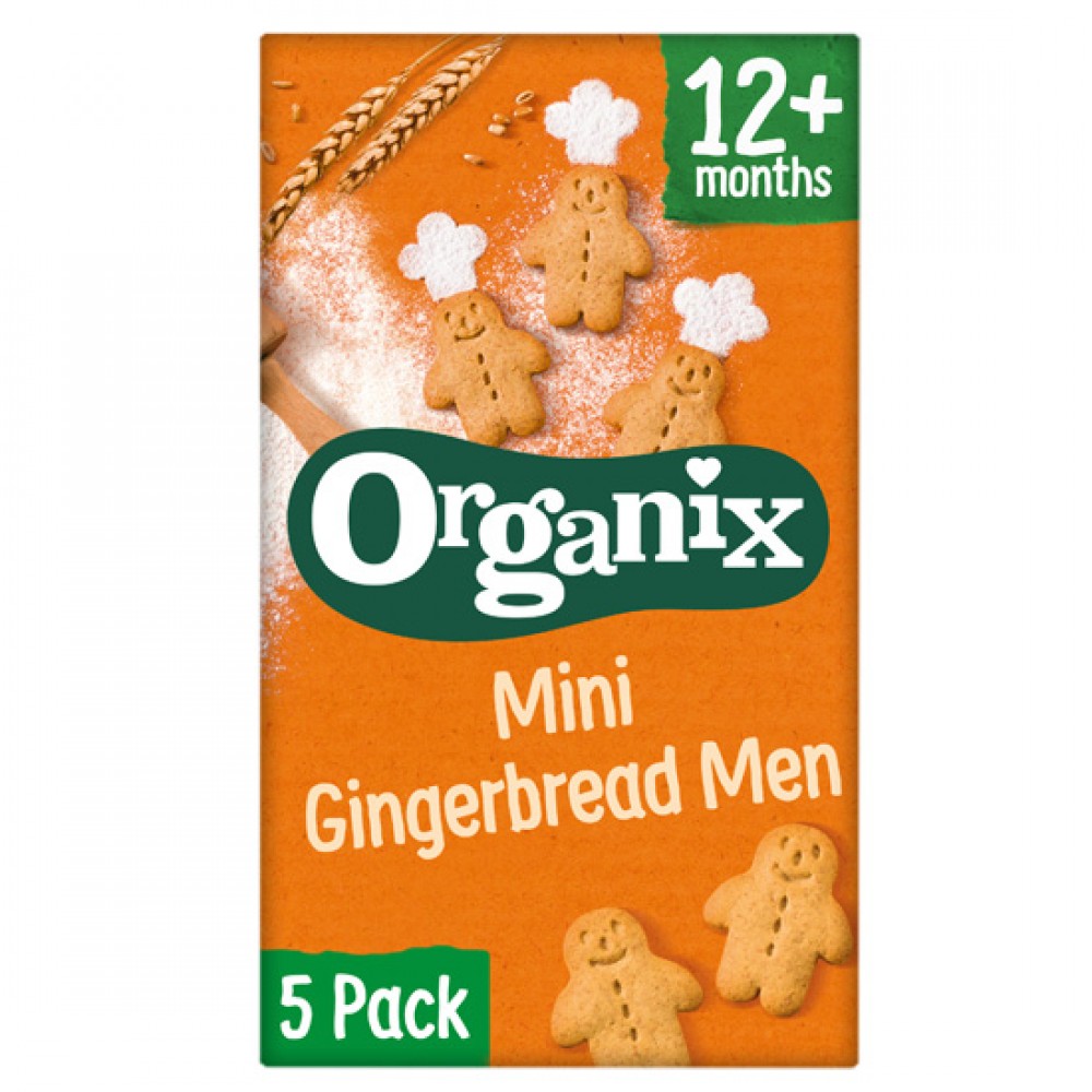 Μπισκότα Ολικής Mini Gingerbread +12μ (5x20γρ) / 100gr