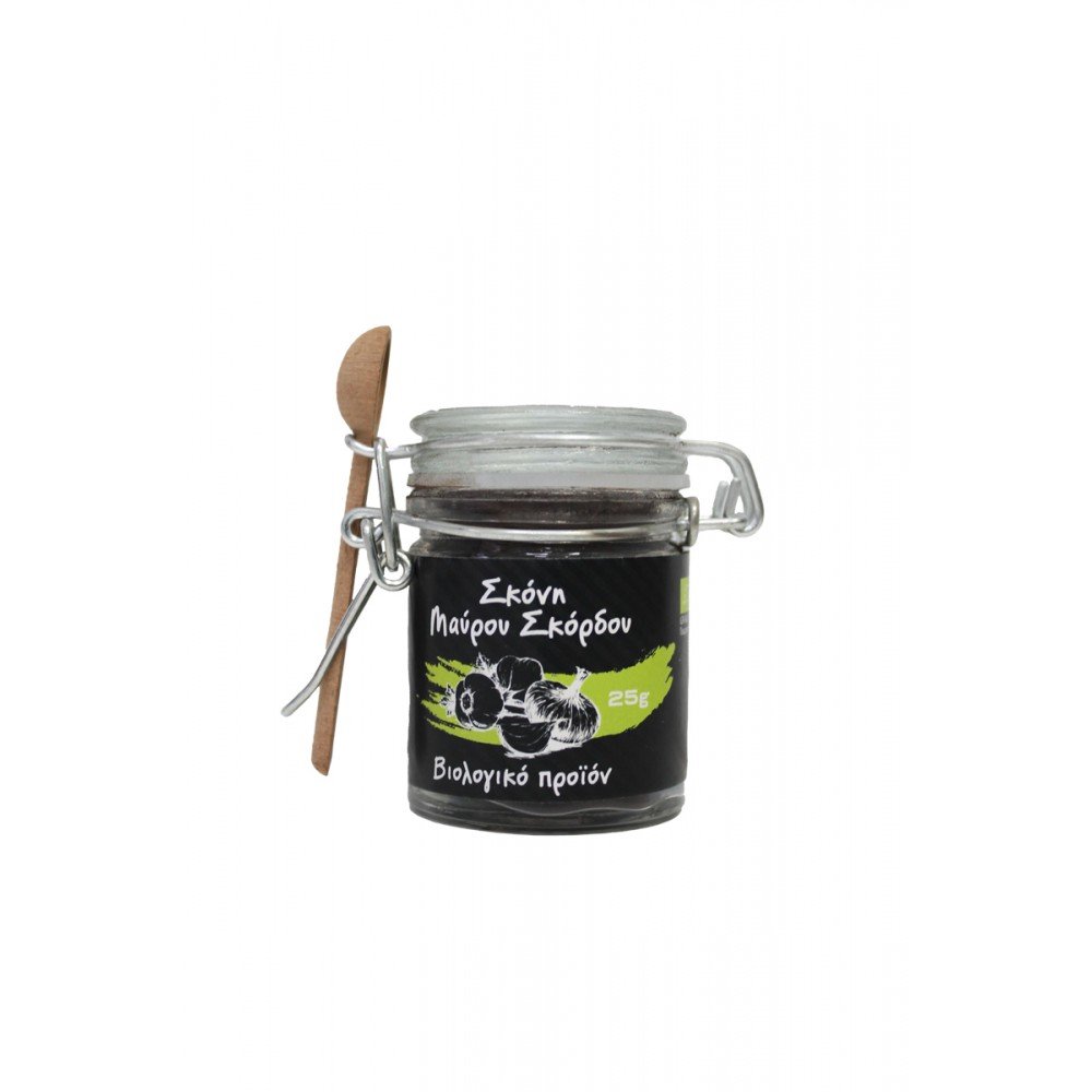 Σκόνη Μαύρου Σκόρδου 25g - Βιολογική