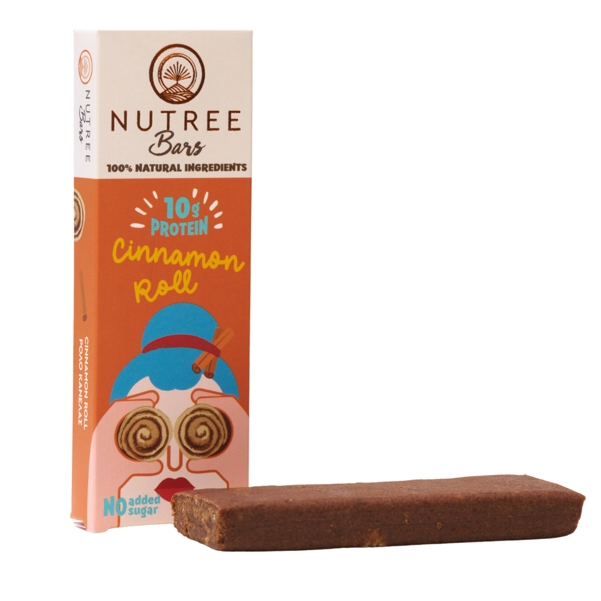 NUTREE BARS CINNAMON ROLL 50g