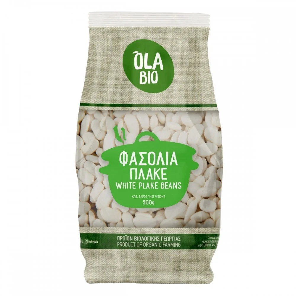 ΦΑΣΟΛΙΑ ΠΛΑΚΕ ΕΛΛΗΝΙΚΑ ΒΙΟ 500g
