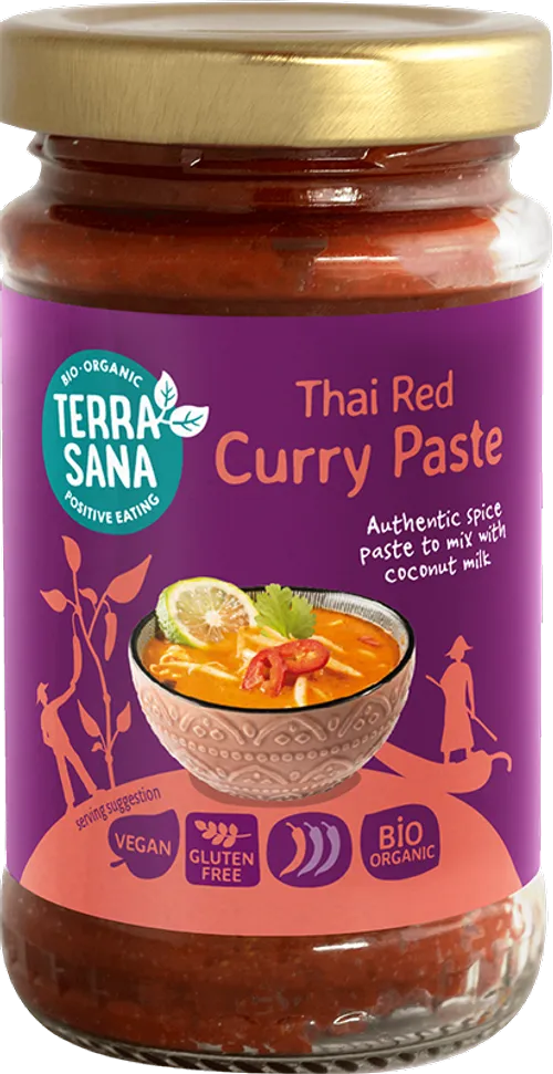 Πάστα ταιλανδέζικου Κόκκινου Κάρυ 120γρ