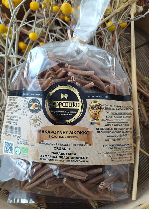 ΒΙΟΛΟΓΙΚΕΣ ΜΑΚΑΡΟΥΝΕΣ ΔΙΚΟΚΚΟΥ ΣΙΤΑΡΙΟΥ 400γρ