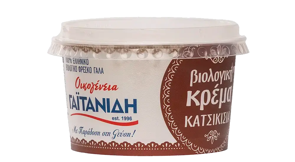 Κρέμα Κατσικίσια 4% ΒΙΟ 180γρ