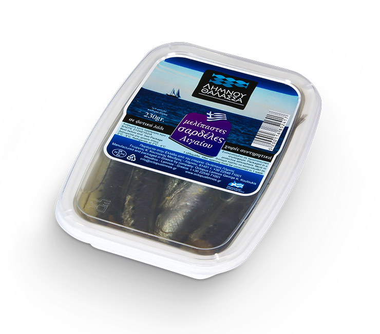 ΜΕΛΙΠΑΣΤΕΣ ΣΑΡΔΕΛΕΣ ΑΙΓΑΙΟΥ 230γρ