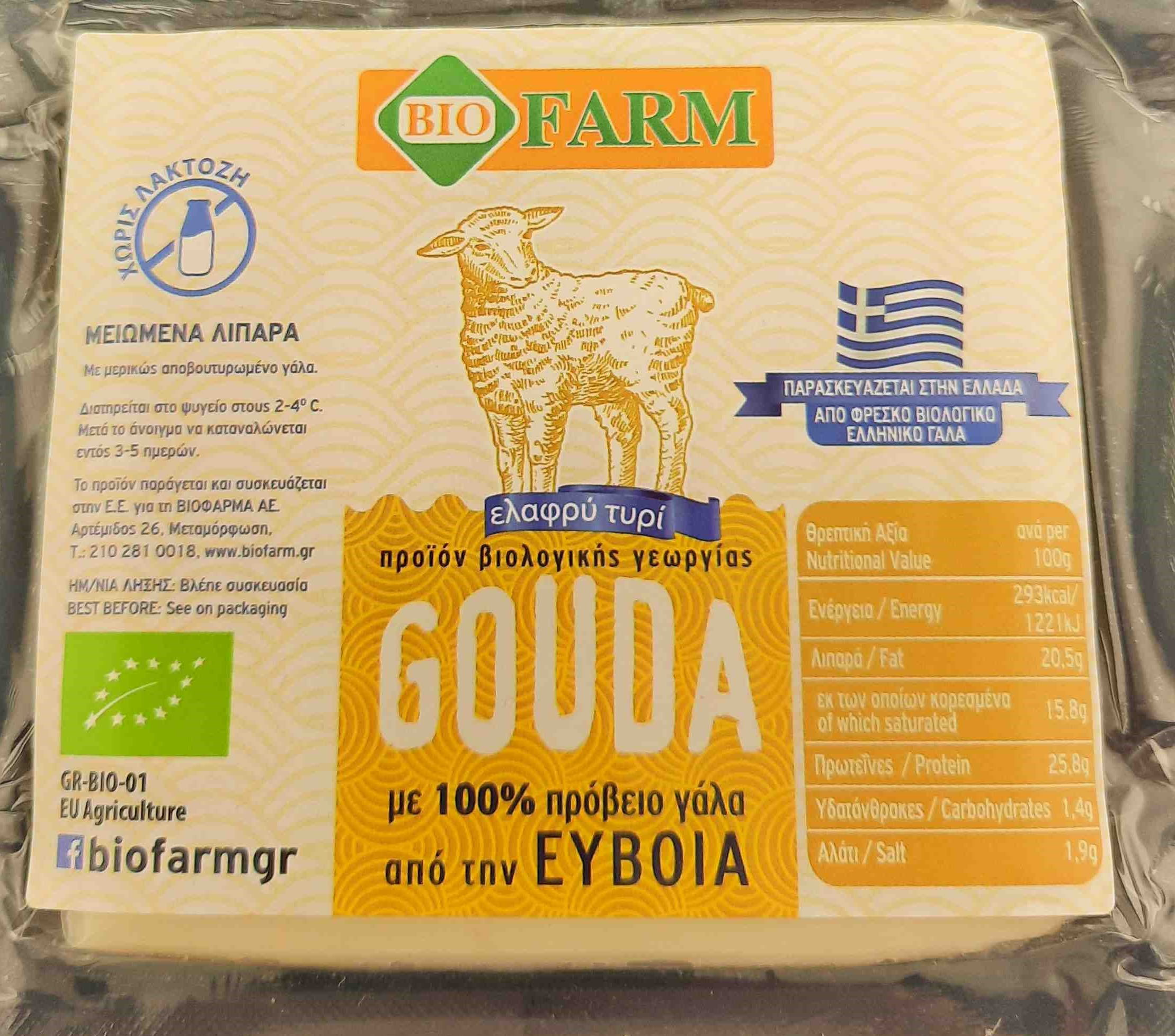 ΠΡΟΒΕΙΑ GOUDA ΕΛΑΦΡΥ ΤΥΡΙ BIO 200gr