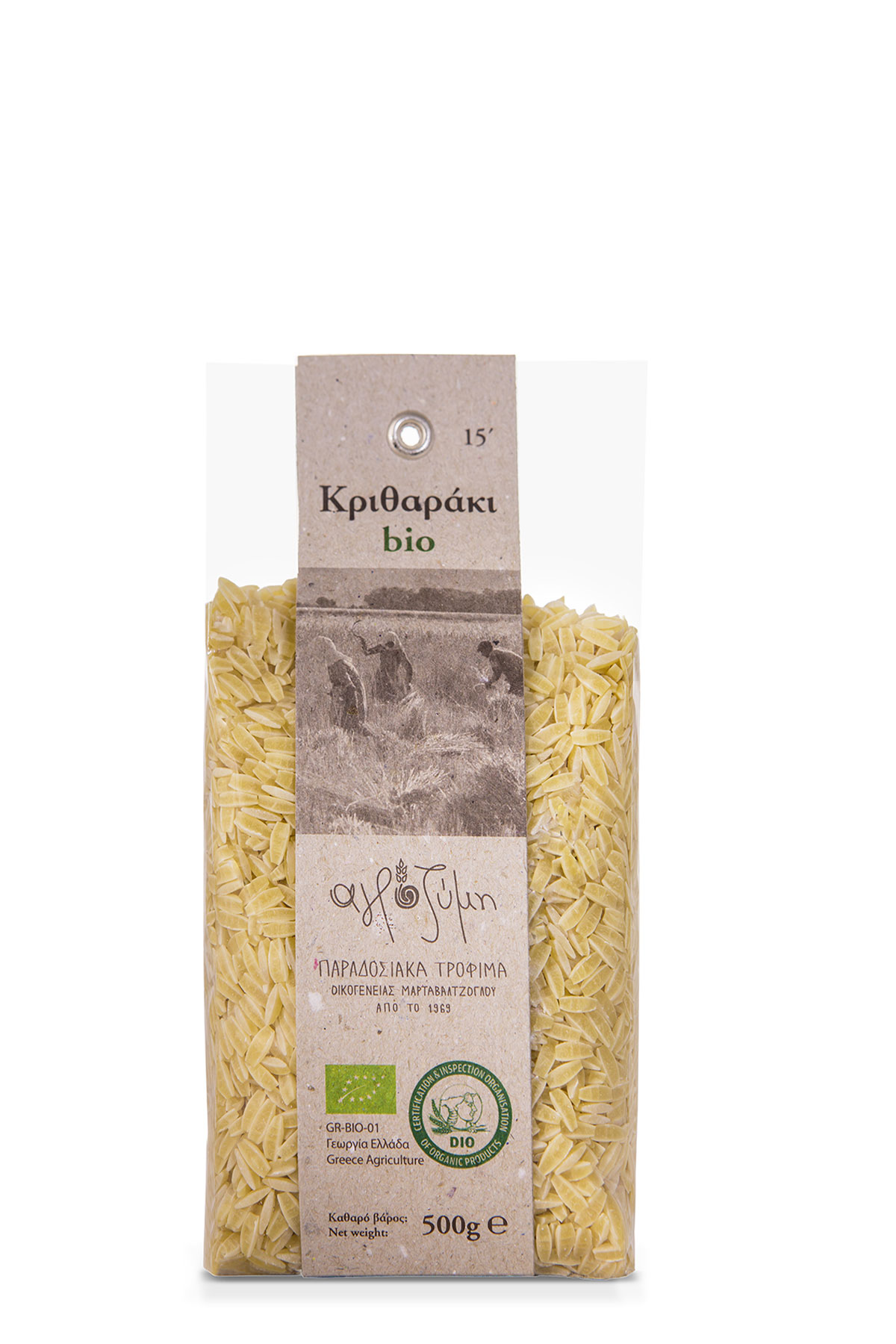  Κριθαράκι BIO 500gr