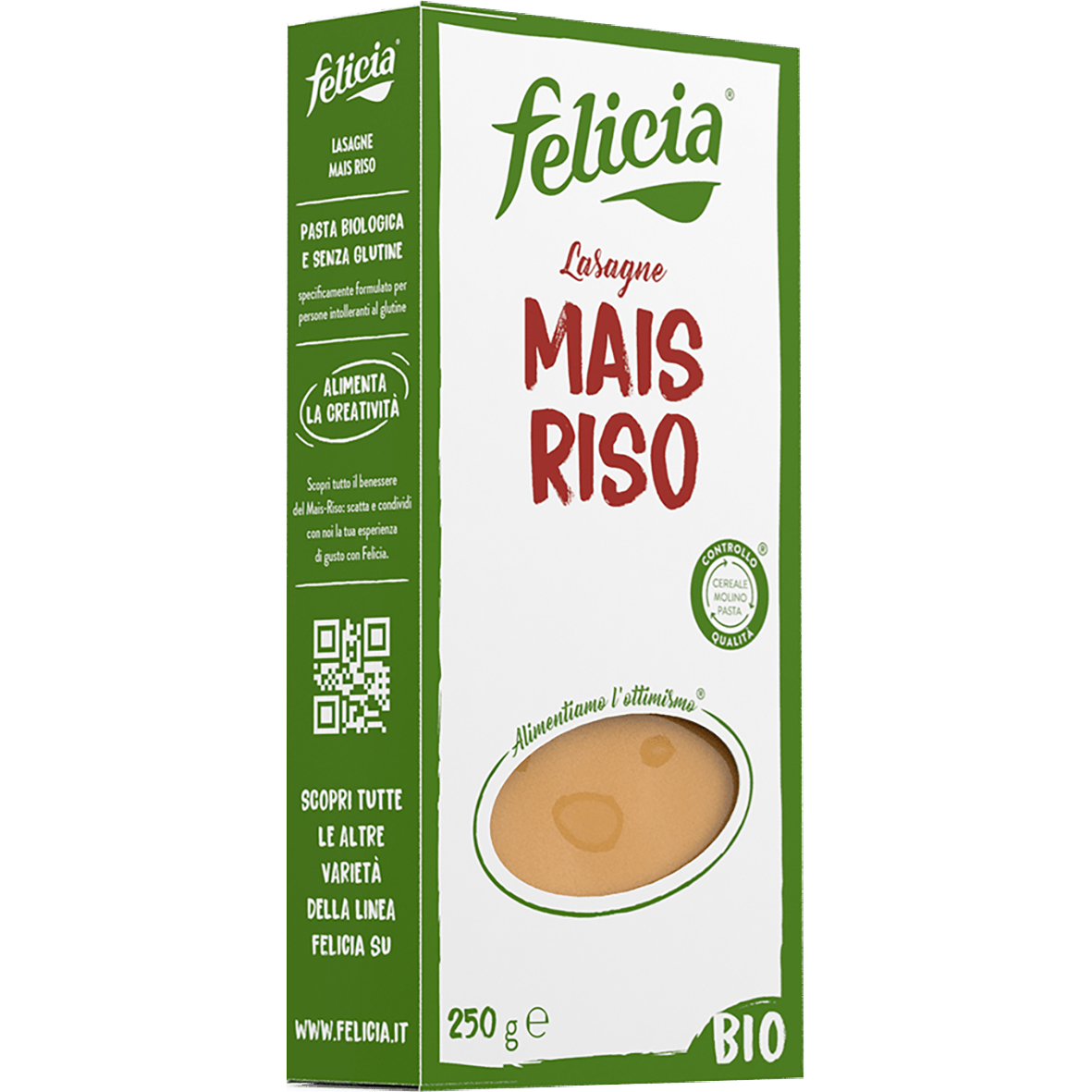 Λαζάνια καλαμποκιού και ρυζιού χωρίς γλουτένη ΒΙΟ 250g