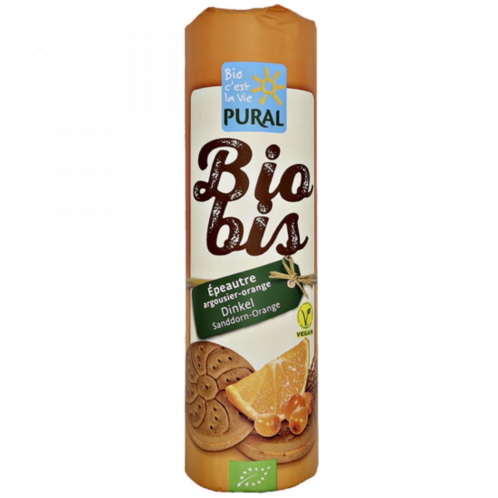 Μπισκότα Ντίνκελ με γέμιση Κρέμα Πορτοκάλι & Ιπποφαές (300γρ)