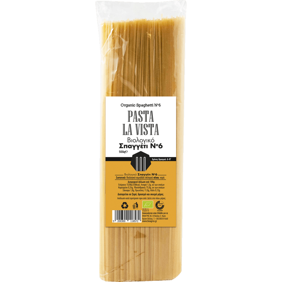 Σπαγγέτι Νο.6 BIO 500gr