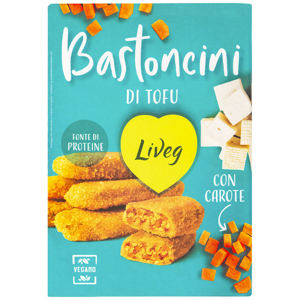 Tόφου σε Στικ με καρότο  BIO 160g