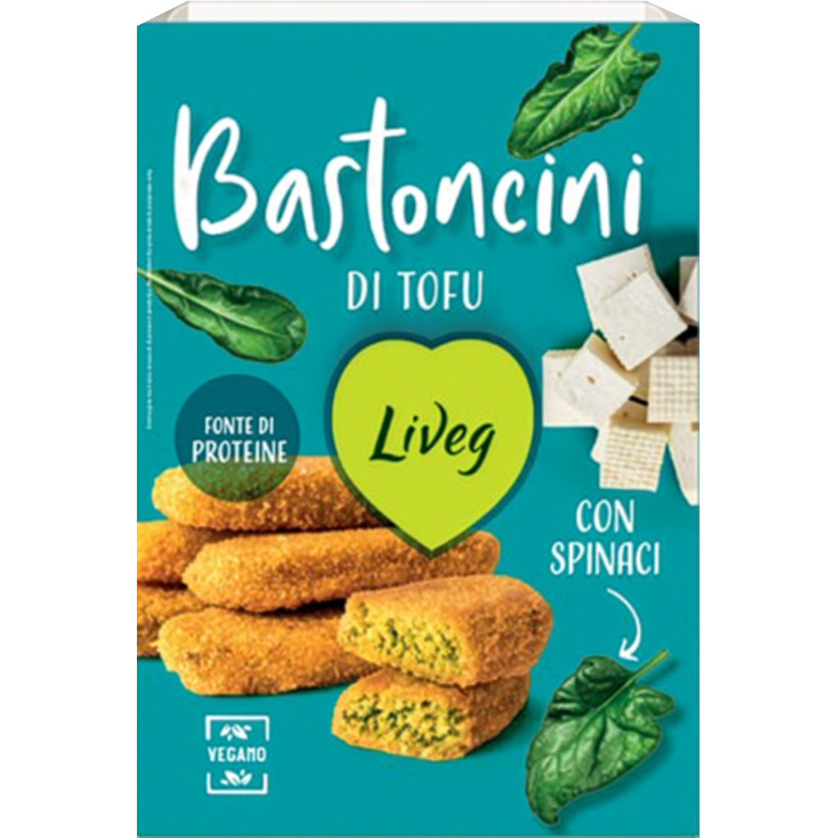 Tόφου σε Στικ με Σπανάκι BIO 160g 