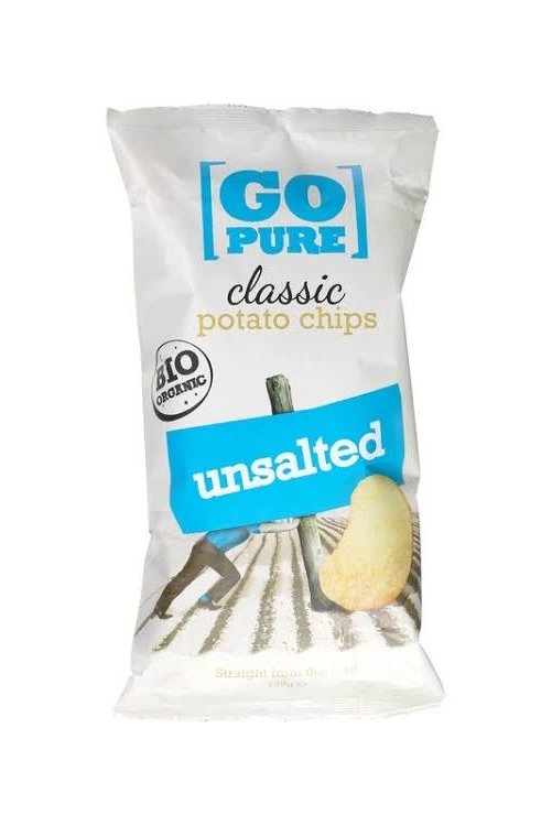 Πατατάκια χωρίς Αλάτι Φυσική Γεύση 125gr