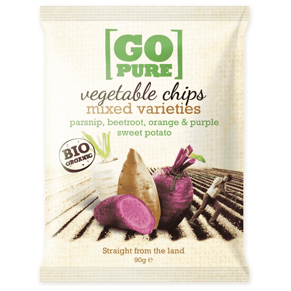 Chips Λαχανικών Bio 90gr