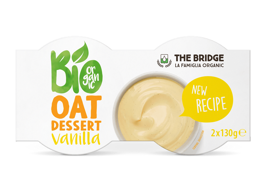 Επιδόρπιο Βρώμης με Βανίλια BIO 2x130gr