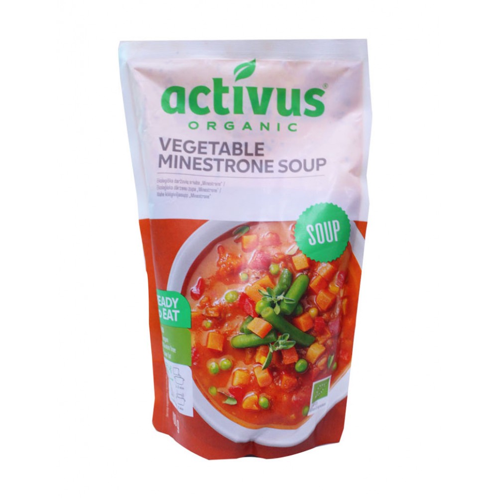 Σούπα λαχανικών Minestrone 400g BIO