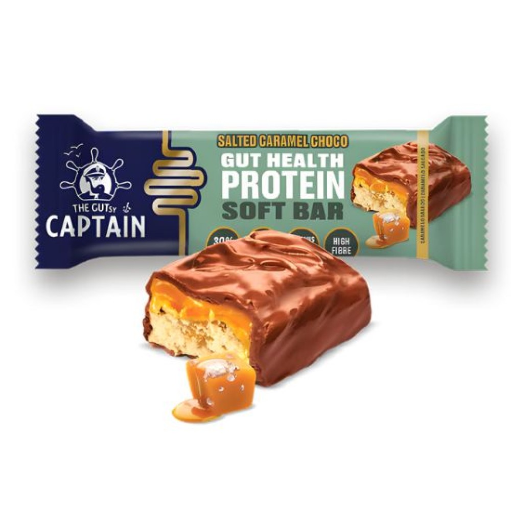 Μπάρα Πρωτεΐνης με Αλατισμένη Kαραμέλα και Σοκολάτα (45γρ)