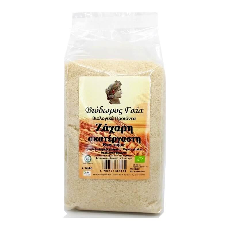 Ζάχαρη Ακατέργαστη BIO 1kg
