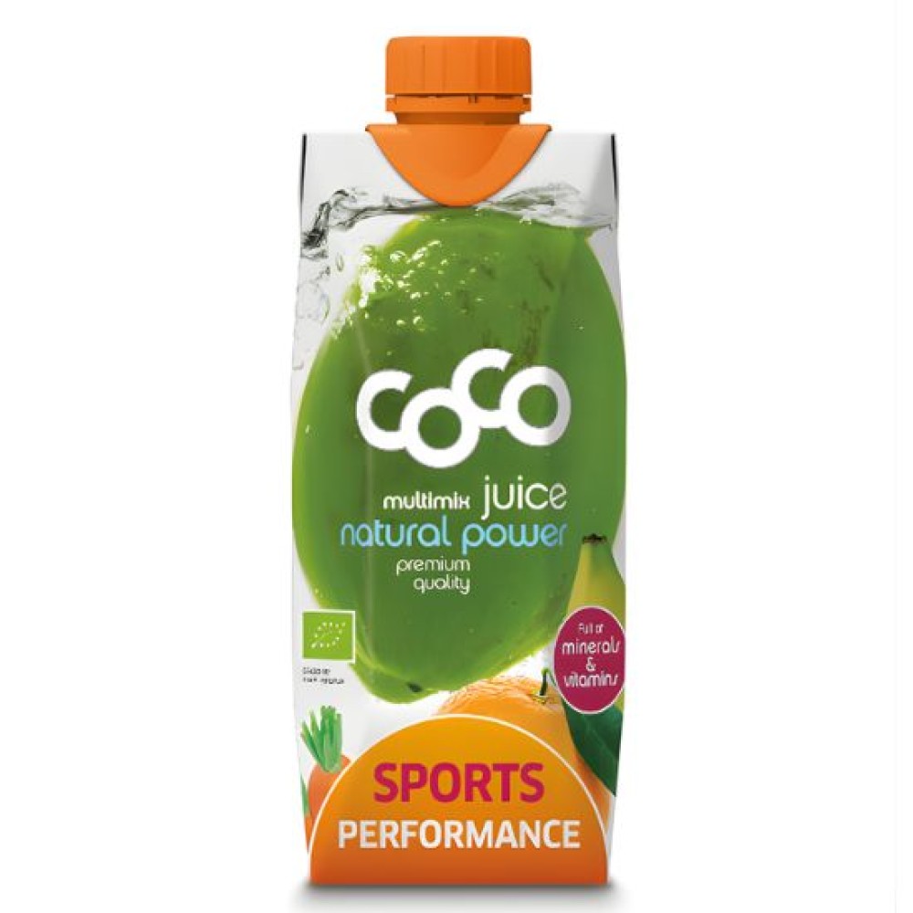 Χυμός Coco Sports Performance με Φρούτα (500ml)