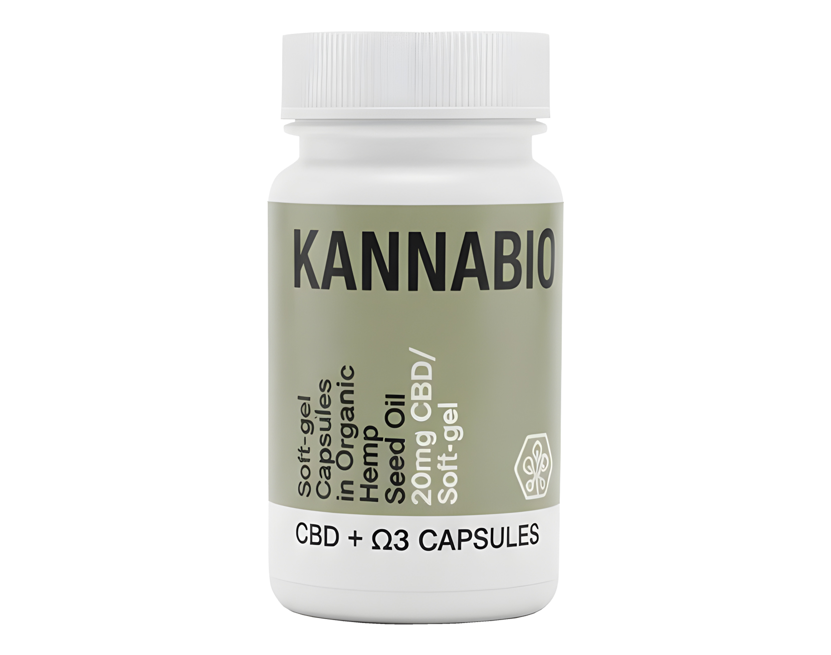 CBD + Ω3 CAPSULES, 600mg CBD