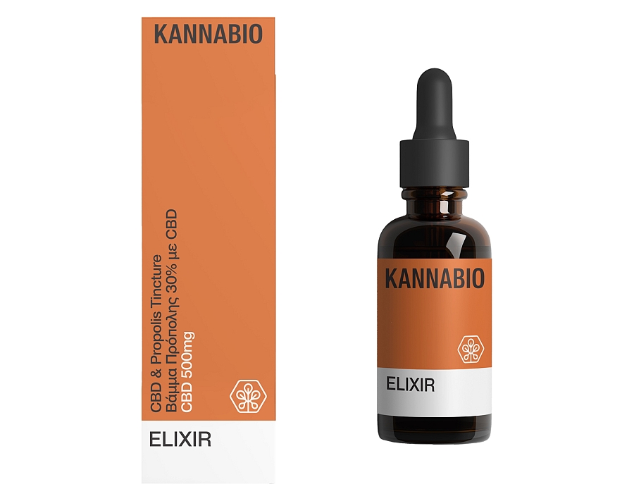 ELIXIR Βάμμα Πρόπολης με CBD 500mg (20ml)