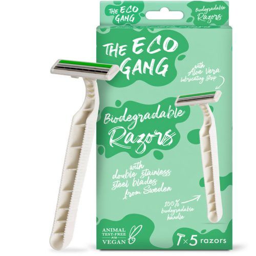 Βιοδιασπώμενα Ξυραφάκια vegan 5τμχ