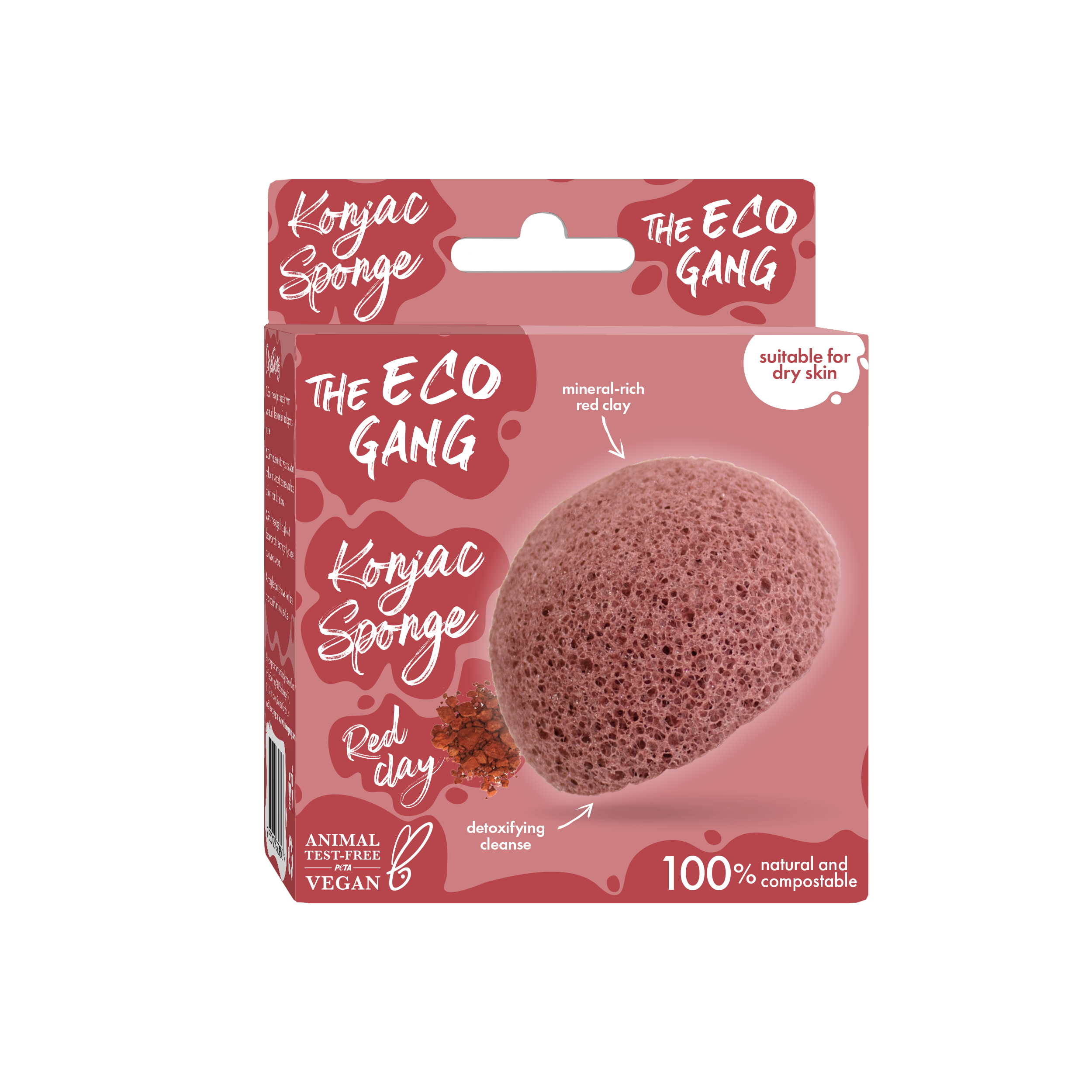 Σφουγγάρι Προσώπου Konjac για λιπαρό δέρμα 1τμχ