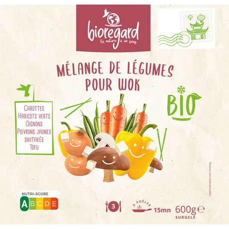 BIO MIX ΛΑΧΑΝΙΚΩΝ WOK ME ΤΟΦΟΥ 600gr