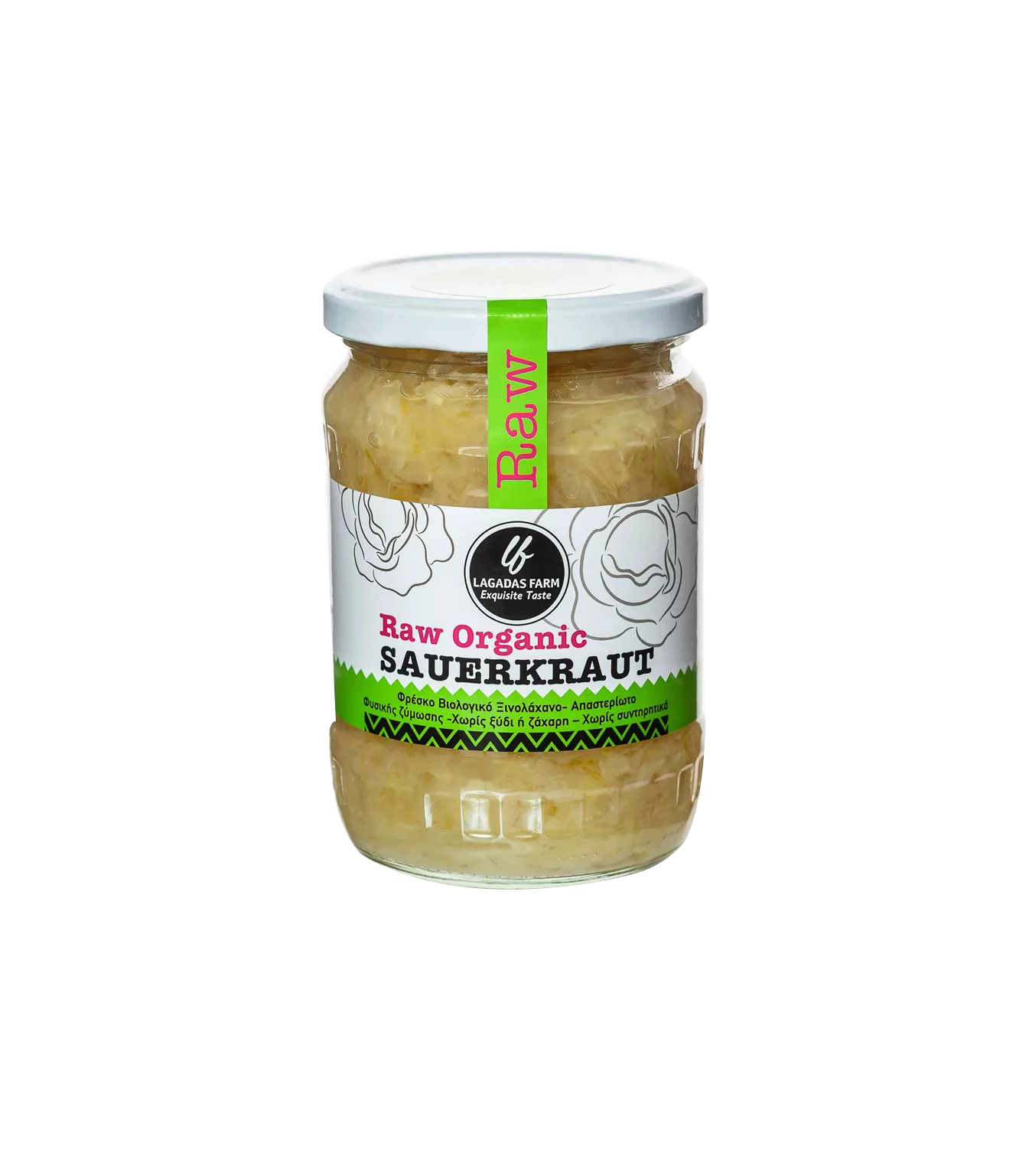 Ξινολάχανο Φρέσκο σε Γυάλινο Βάζο | 290gr