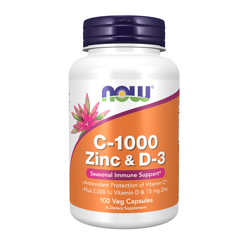 C-1000 Zinc & D-3 100 Veg Capsules