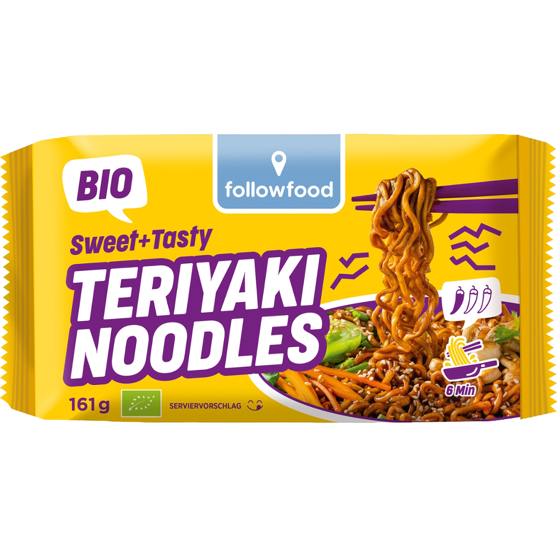 Teriyaki Noodles Γλυκά | 161gr