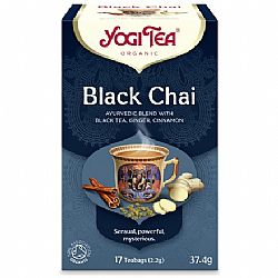 Yogi tea black chai (μαύρο τσάι) 17φακελ.