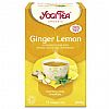 Yogi tea ginger lemon (καυτερή δροσιά) 17φακελ
