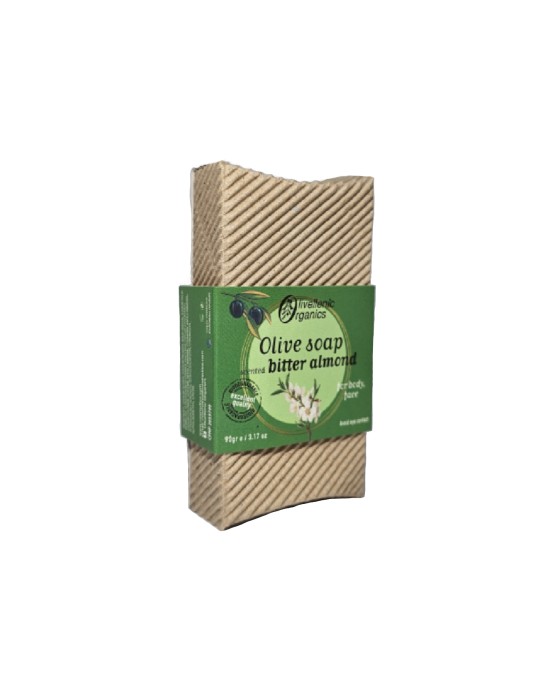 Σαπούνι ελιάς με άρωμα πικραμύγδαλο |  90 gr