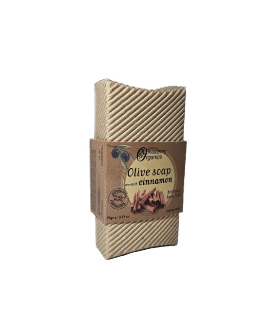 Σαπούνι ελιάς με άρωμα κανέλα | 90 gr