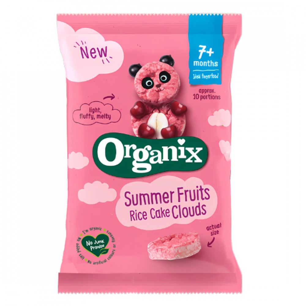 Ρυζογκοφρέτα Μύρτιλλο, Φράουλα & Κεράσι +7μ / 50gr