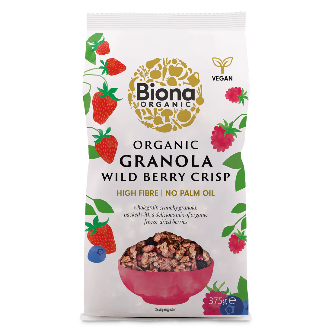 Granola με aγρια Μούρα /375gr