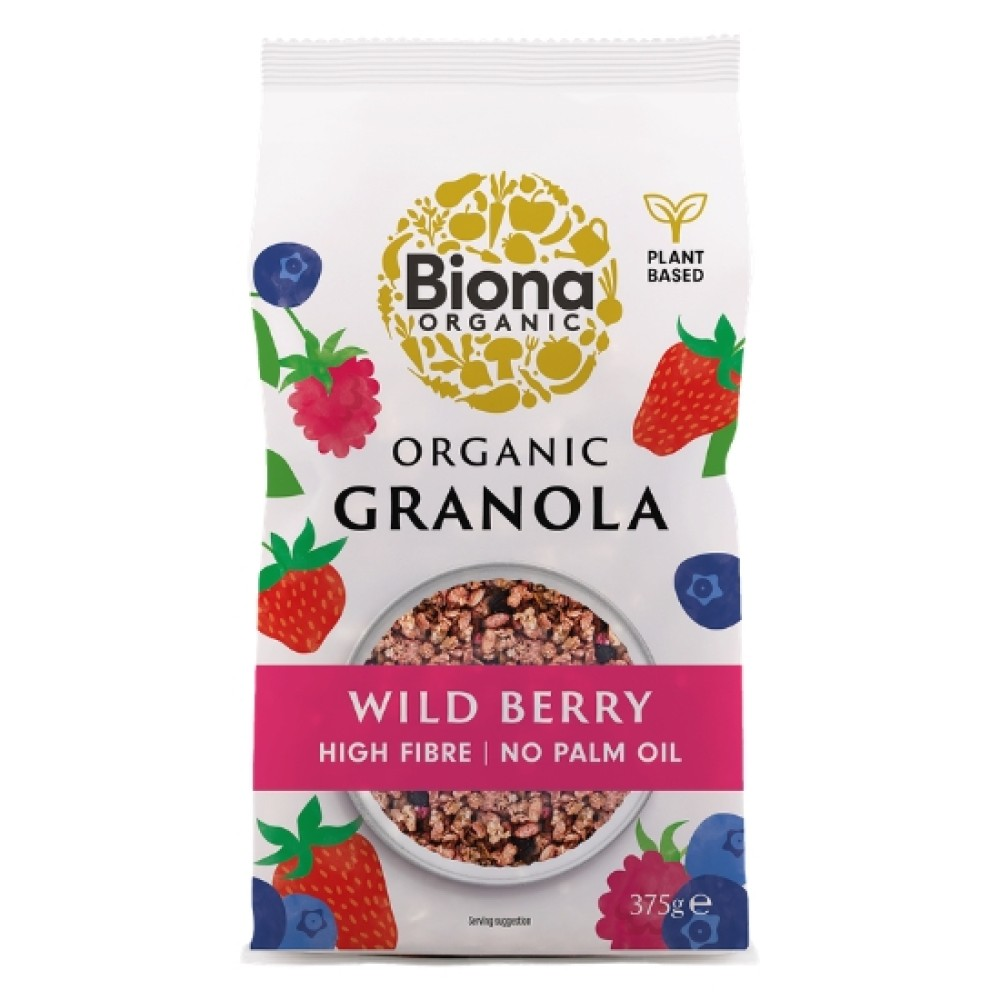 Granola με aγρια Μούρα /375gr