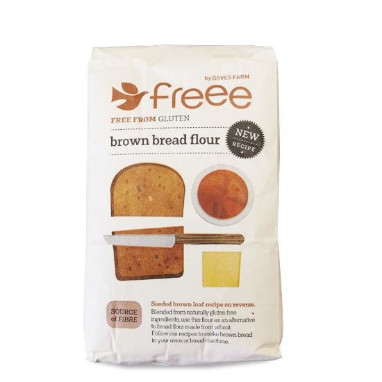 Μείγμα Aλεύρων για Σκούρο Ψωμί Χωρίς Γλουτένη (1kg)