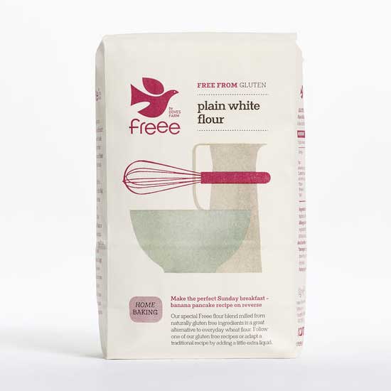 Μείγμα Λευκών Αλεύρων Γενικής Χρήσης Χωρίς Γλουτένη (1kg)