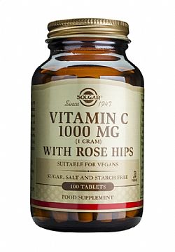 Vitamin C with Rose Hips 1000mg / 100 tablets